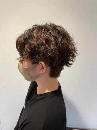 パーマ メンズ 堀 舜介/メンズカットのヘアスタイル