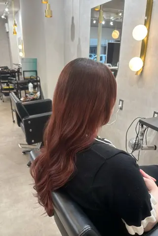 ロング 影田 愛希のヘアスタイル