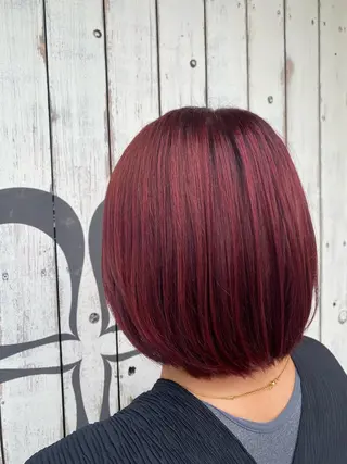 ミディアム カラー 伊庭 勇輝のヘアスタイル