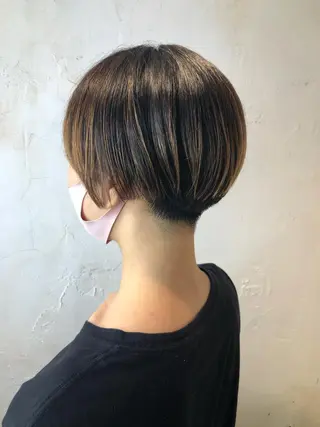 ショート マネージャー 山城洸希のヘアスタイル