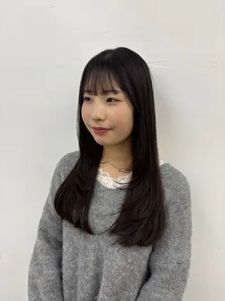 ロング I see所属・I see/天王寺/ 髪質改善/本田 唯のヘアスタイル