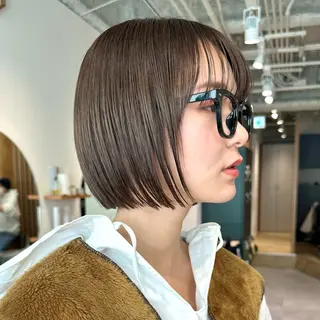 ショート sea by luvismけやき通り2号店所属・ボブ/ショート/ 縮毛矯正/岸本恭明のヘアスタイル