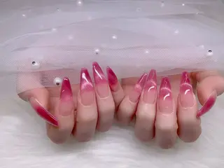 ネイル ETERNA Nail 銀座店【パラジェル/フィルイン/チップ長さだし/マグネット/ニュアンス】所属・ア カリのネイルデザイン