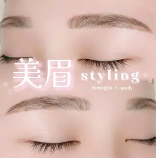 アイブロウ soie punon Akariのマツエク・マツパデザイン