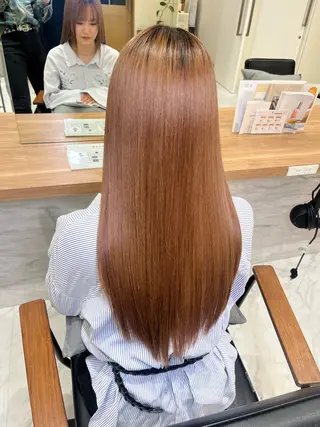 ロング 優月/カラー特化 西宮/夙川のヘアスタイル