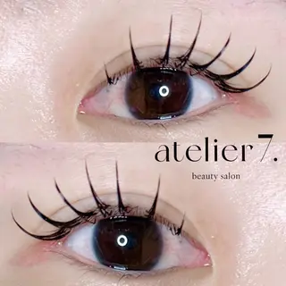 マツエク・マツパ atelier7.所属・atelier7. harukaのマツエク・マツパデザイン