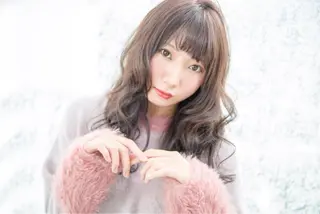 セミロング ロング カラー Re:ta Hair 飯田淳平のヘアスタイル