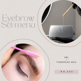 アイブロウ 眉WAX╱HBL╱ YUIの眉毛・アイブロウイメージ