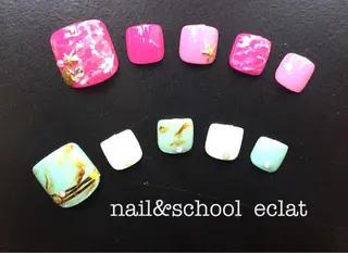 ネイル センター南 eclatのネイルデザイン