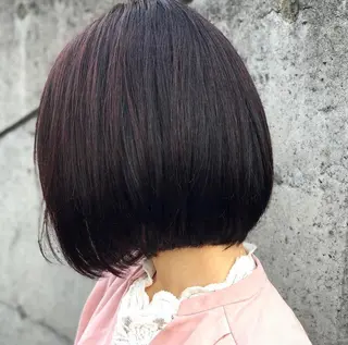ショート カラー bluem所属・山西 真琴のヘアスタイル
