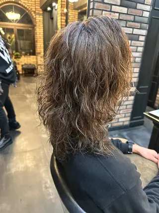 ミディアム パーマ ルシエ吉祥寺所属・🥖牧野 純🥖のヘアスタイル