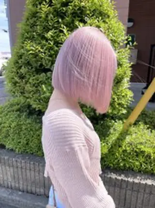 ショート カラー 猪股 稜斗のヘアスタイル