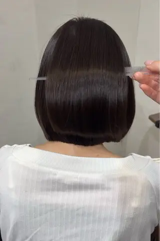 ショート レイヤーカット/韓国 /艶髪/ダブルカラーのヘアスタイル