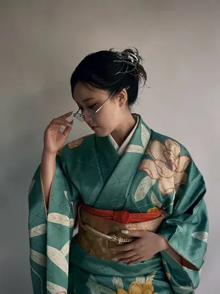 ヘアアレンジ Ann./艶髪 /レイヤーカットのヘアスタイル