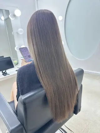 ロング 中河 ななのヘアスタイル