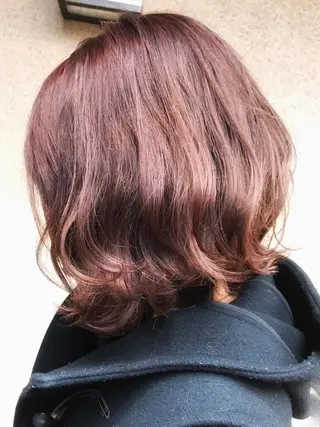ショート カラー vato マンツーマンサロンのヘアスタイル