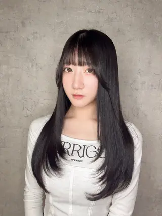 ロング KAEDE🎀 ジャニオタ美容師のヘアスタイル