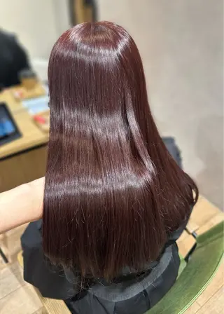 ロング 美容室ACTOR所属・うる艶ストレート 🌻かなみのヘアスタイル