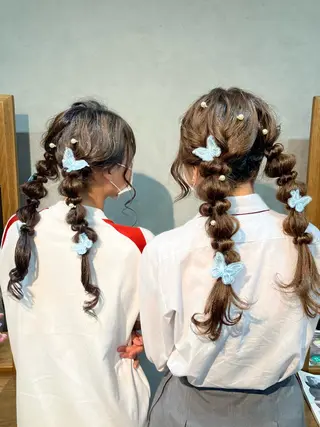 ヘアアレンジ Hair&Make Nahoのマツエク・マツパデザイン