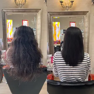 セミロング ✨髪質改善・縮毛矯正 専門美容室マーベルのヘアスタイル