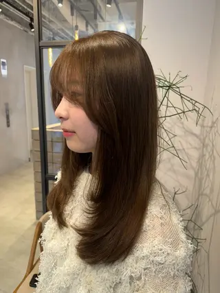 ロング カラー 透明感カラー✨艶髪 制作🌱山根あゆみのヘアスタイル