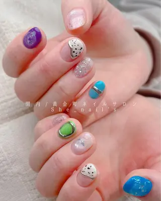 ネイル Blushオーナー Shiinaのネイルデザイン