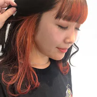 ミディアム カラー tablier所属・北名古屋 /美容院カフェのヘアスタイル