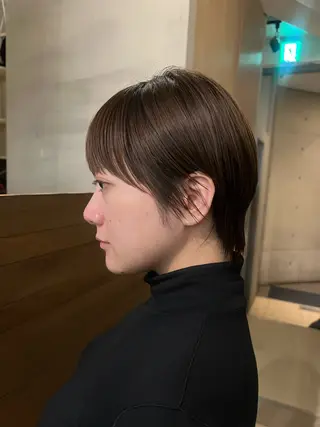 ショート anti所属・小川 実夢のヘアスタイル