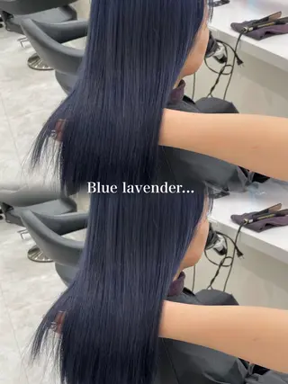 セミロング カラー ヘアアレンジ Ella所属・nana【艶髪】/ レイヤー/縮毛矯正のヘアスタイル