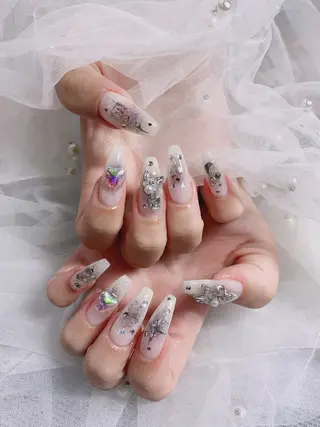 ネイル ラベンダー💖日暮里 ルル💖ネイルのネイルデザイン