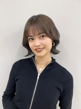 ショート カラー 池袋/似合わせ/縮毛 髪質改善【ugen】のヘアスタイル