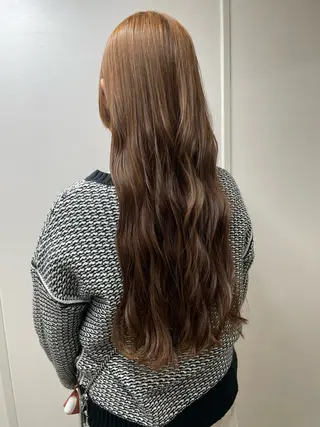 ロング カラー 松田 憲人のヘアスタイル