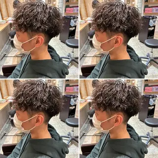 ミディアム カラー パーマ メンズ 🔹似合わせ✖️垢抜 け職人/ℕ𝕆ℝ𝕀のヘアスタイル