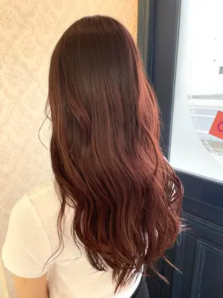 ロング カラー ヒヨシ ルナのヘアスタイル