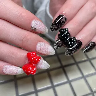 ネイル atelier Telyn所属・ー 葉のネイルデザイン