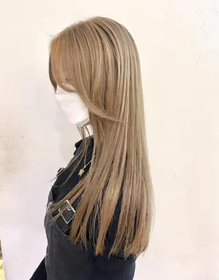 ロング DX渋谷所属・カラー特化美容師 サトウリュウマのヘアスタイル
