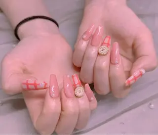 ネイル 長さだし専門店 M2　rikaのネイルデザイン