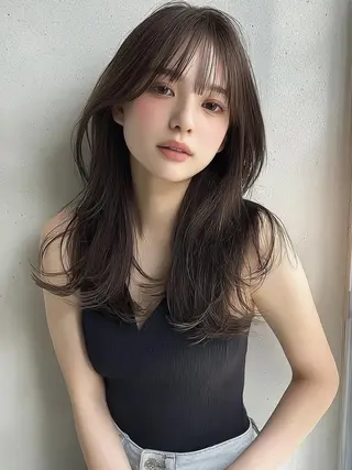 セミロング ♡ yuka♡のヘアスタイル