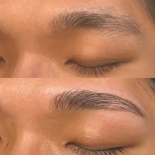 メンズ アイブロウ 眉毛&フェイス WAX専門ハルヒラリの眉毛・アイブロウイメージ