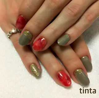 ネイル ネイルサロン ティンタ所属・馬場 典子のネイルデザイン