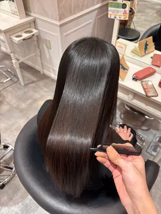 ロング 髪質改善 田中大貴のヘアスタイル