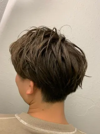 ショート メンズ ヒロ銀座 バーバーショップ神楽坂所属・ひらお あおとのヘアスタイル