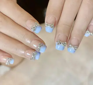 ネイル By moonネイル 🌷ワンホン/韓国風のネイルデザイン