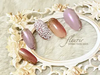 ネイル フルリール 【プライベートサロンのネイルデザイン