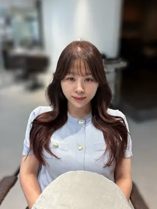 ロング カラー nina/髪質改善 /柔らかな艶髪🫧のヘアスタイル