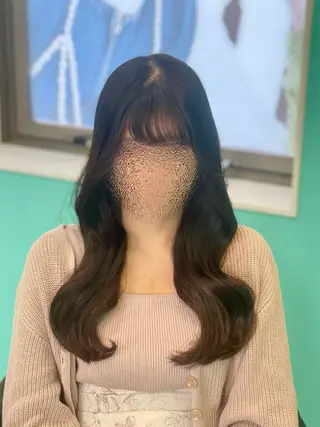 ロング ヘアアレンジ mana/髪質改善/ ヘアセット/パーマのヘアスタイル