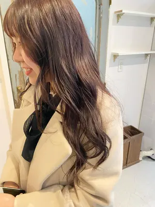 ロング カラー vixus  the bay所属・vixus mamiのヘアスタイル