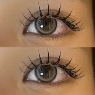 マツエク・マツパ 柴田 真凜のマツエク・マツパデザイン