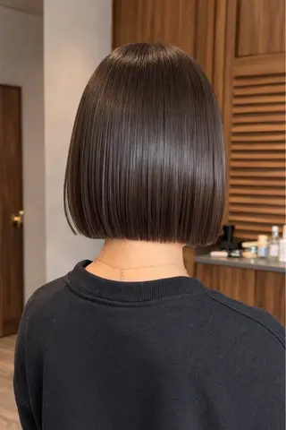 ショート パーマ 酸性ストレート/ yukinaのヘアスタイル