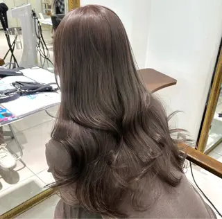 ロング カラー 韓国系艶髪🎀 miyuuのヘアスタイル